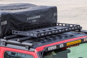 Jeep Wrangler JK Interior Cargo Rack - Rear - Dee Zee - Solid with NRT(TM) Coating - Black - `07-`18
